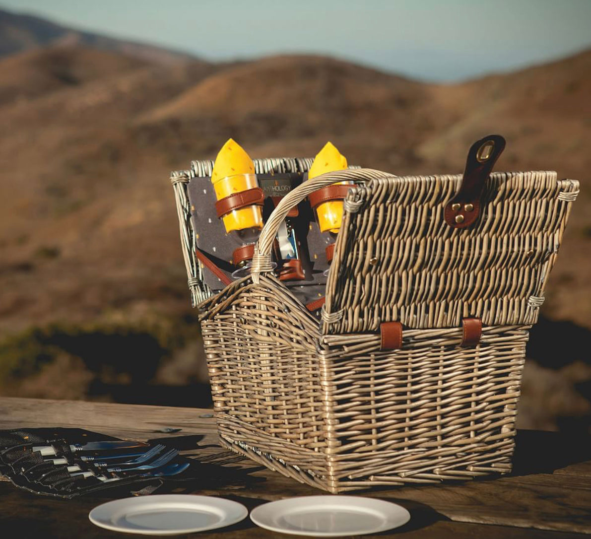 York Picnic Basket - Set for 2