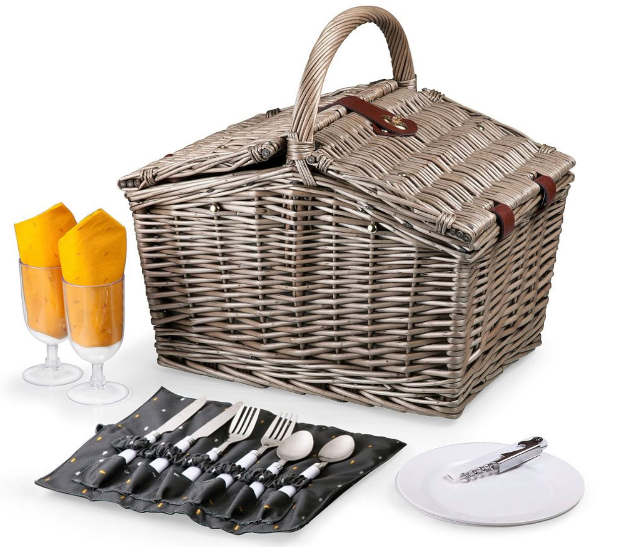 York Picnic Basket - Set for 2