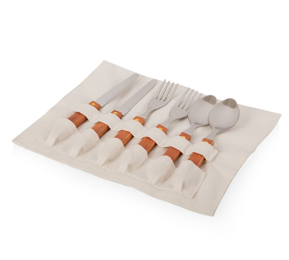 Canvas Picnic Tote For 2
