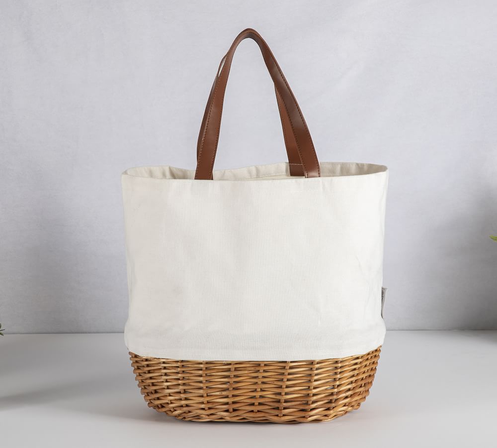 Canvas Picnic Tote For 2